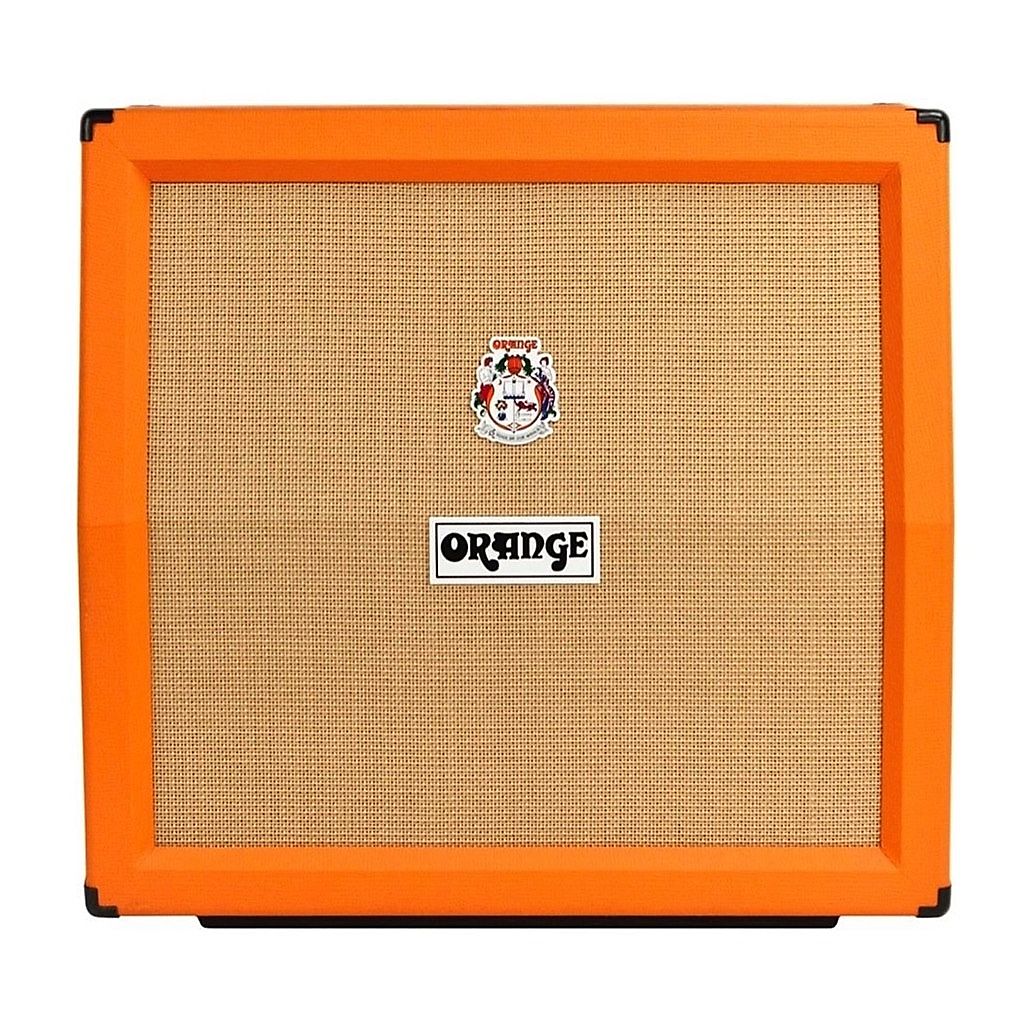 Orange PPC412A Angled Guitar Speaker Cabinet (4x12 Inch), 16 Ohms