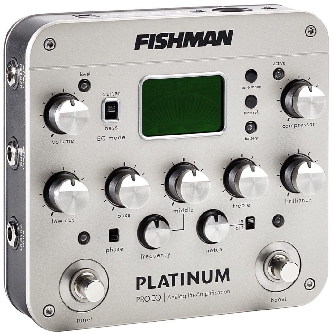 Fishman Platinum Pro EQ Analog Preamp Pedal