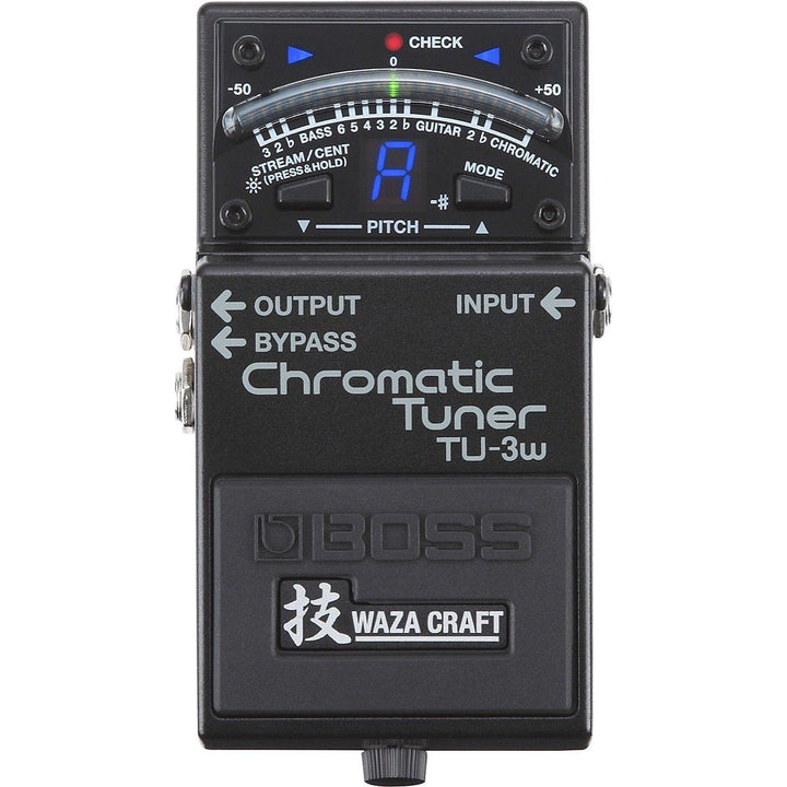 Boss TU-3W Waza Craft Chromatic Tuner Pedal