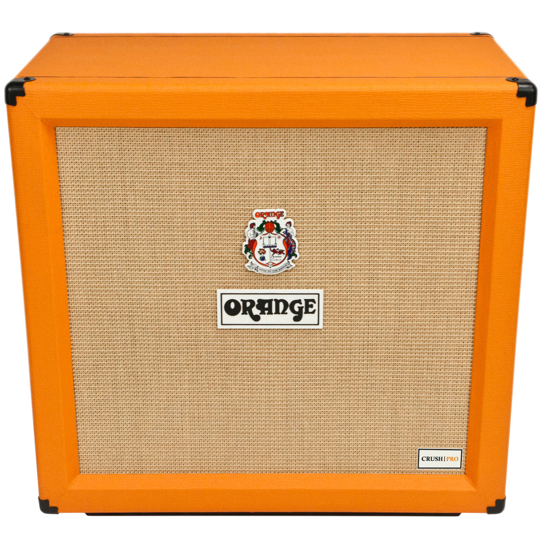 Orange Crush Pro 4x12 Guitar Speaker Cabinet (240 Watts), Orange, 16 ohms