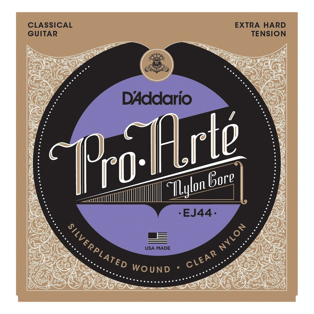 D'Addario Pro Arte Classical Guitar Strings, EJ44, Extra Hard Tension