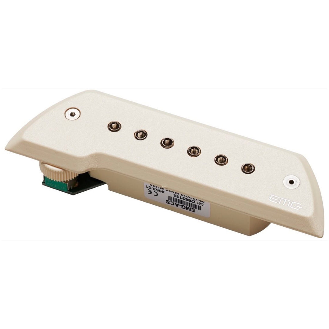 EMG ACS Acoustic Soundhole Pickup, Ivory