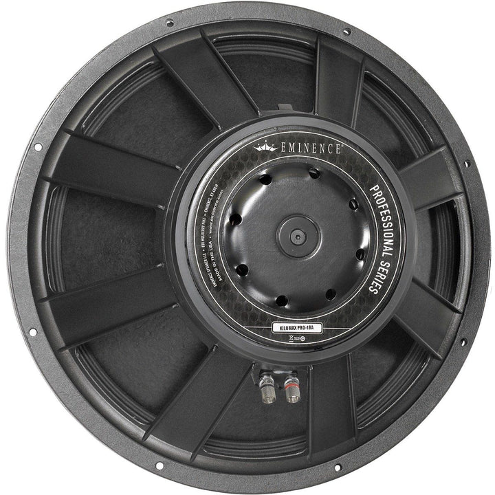 Eminence Kilomax 18 Bass Speaker (1250 Watts, 18 Inch), 8 Ohms