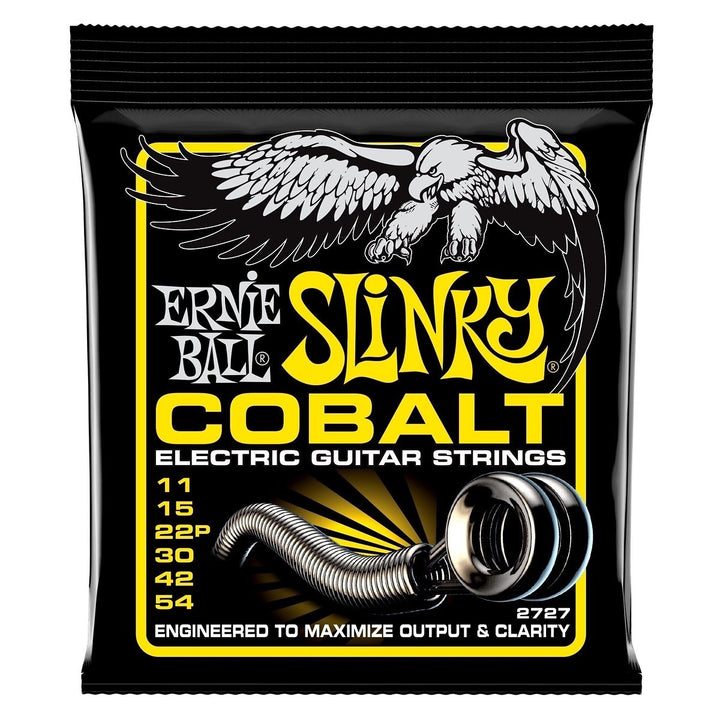 Ernie Ball Beefy Slinky Cobalt Electric Guitar Strings, 2727, 20029