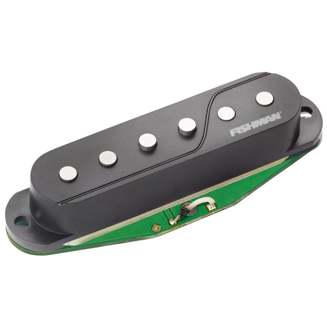 Fishman Fluence Single-Width Electric Guitar Pickup, Black, Set