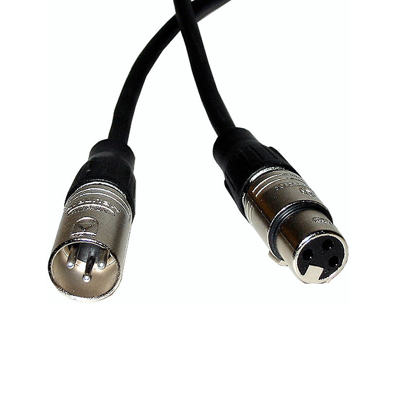 CBI LowZ Microphone Cable with Neutrik Connectors, 6 Foot