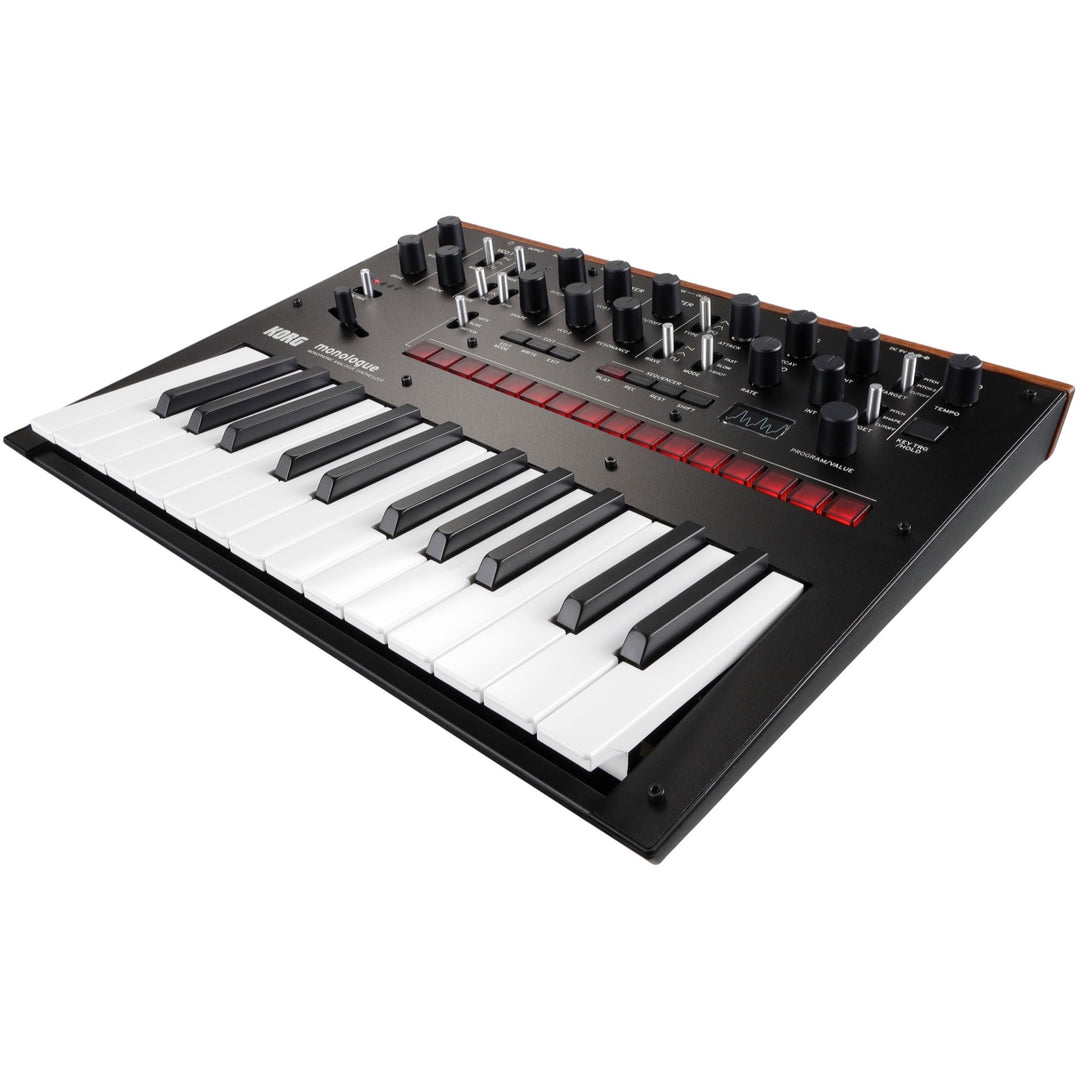 Korg Monologue Analog Keyboard Synthesizer, 25-Key, Black