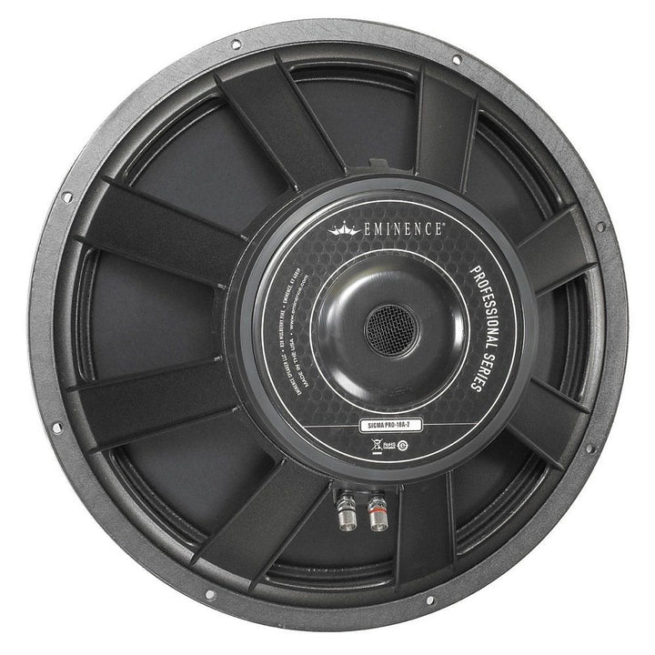 Eminence SIGMA PRO 18-A2 PA Bass Speaker (1300 Watts, 18 Inch), 8 Ohms