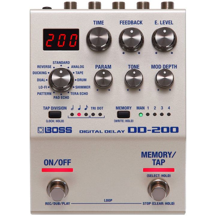 Boss DD-200 Digital Delay Pedal