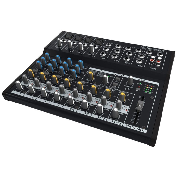 Mackie Mix12FX Compact Mixer with Effects, 12-Channel