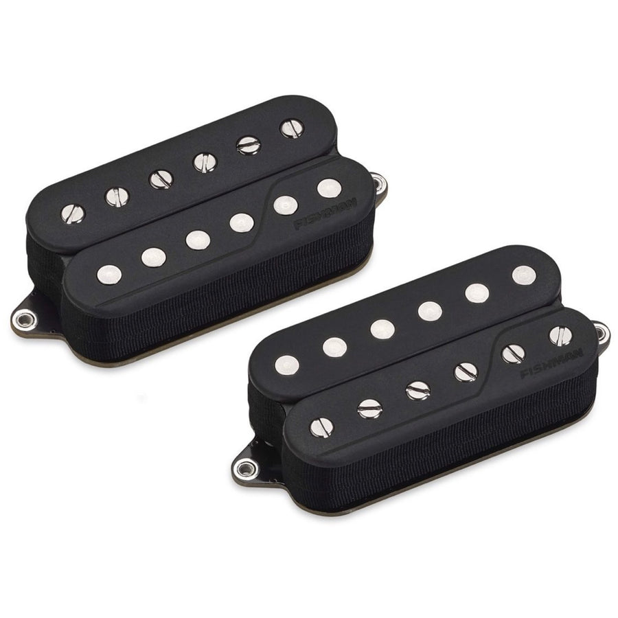 Fishman Fluence Custom Series Keith Merrow Pickup Set, Black, 6-String