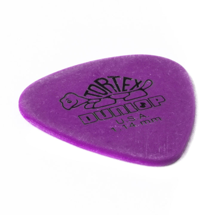 Dunlop Tortex Standard Picks (72-Pack), Purple, 1.14mm