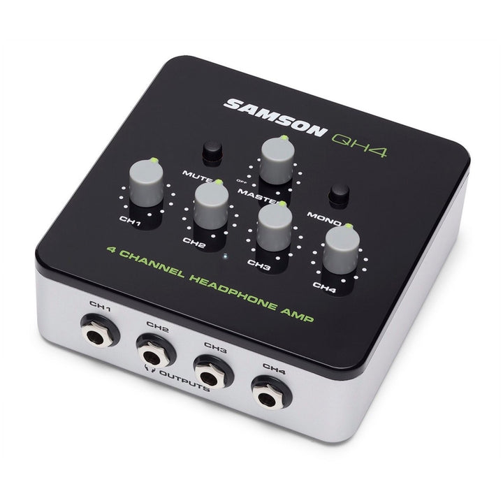 Samson QH4 Studio Headphone Amplifier, 4-Channel