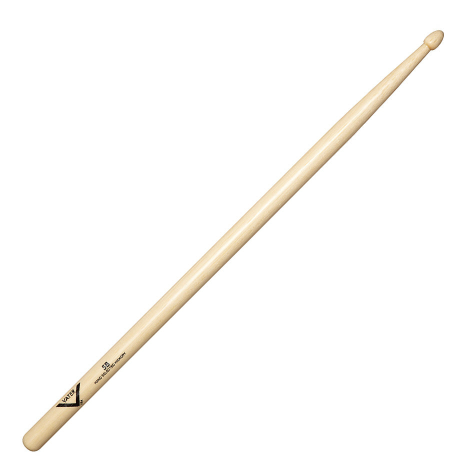 Vater Hickory Drumsticks, Wood Tip, Pair, 5B