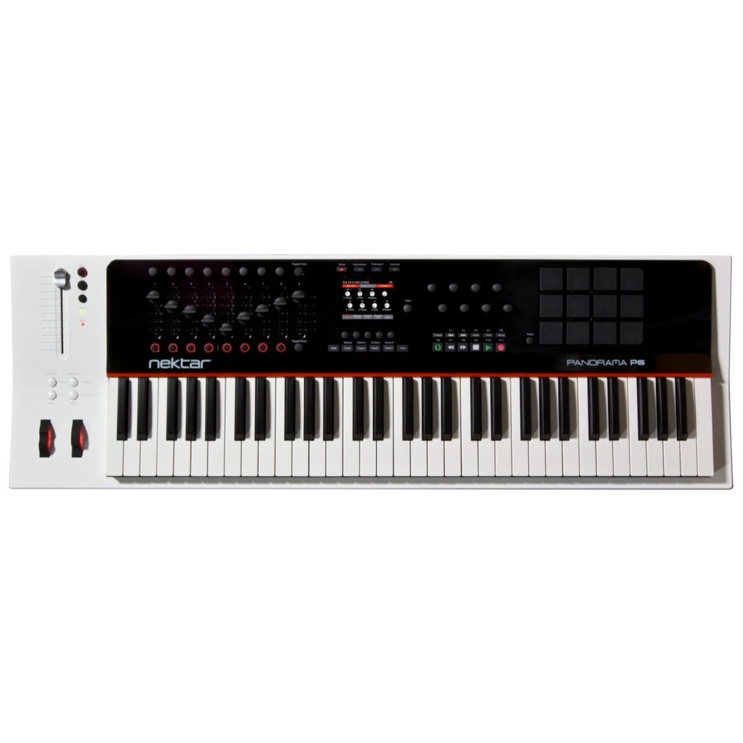 Nektar Panorama P6 USB MIDI Keyboard Controller, 61-Key