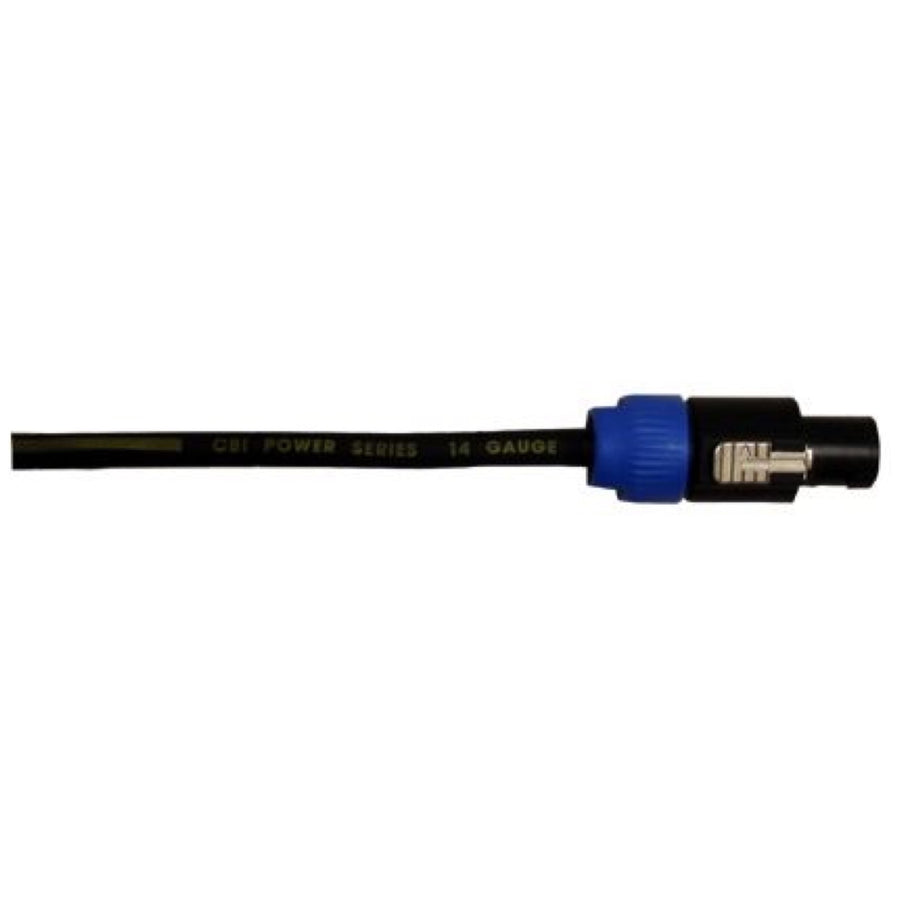 CBI 14-Gauge Speakon to Speakon Speaker Cable, 2-Pack, 10 Foot