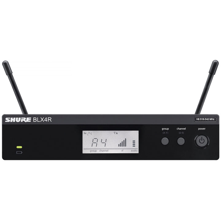 Shure BLX24R/SM58 Handheld Wireless SM58 Microphone System, Band H9 (512-542 MHz)