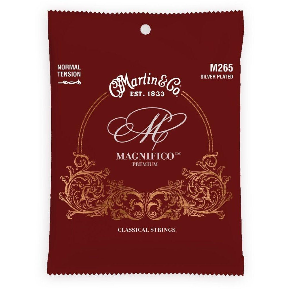 Martin Magnifico Premium Classical Guitar Strings, M265, Normal Tension