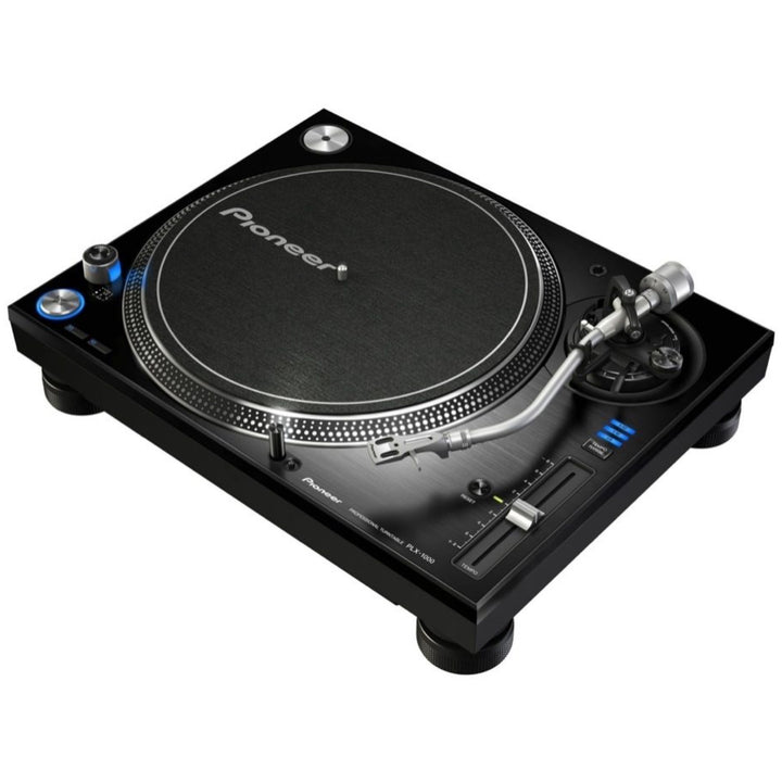 Pioneer DJ PLX-1000 Direct Drive Turntable, with Odyssey FZ1200 Case