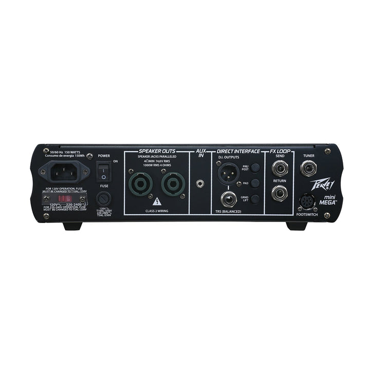 Peavey Mini Mega Bass Amplifier Head (1000 Watts)