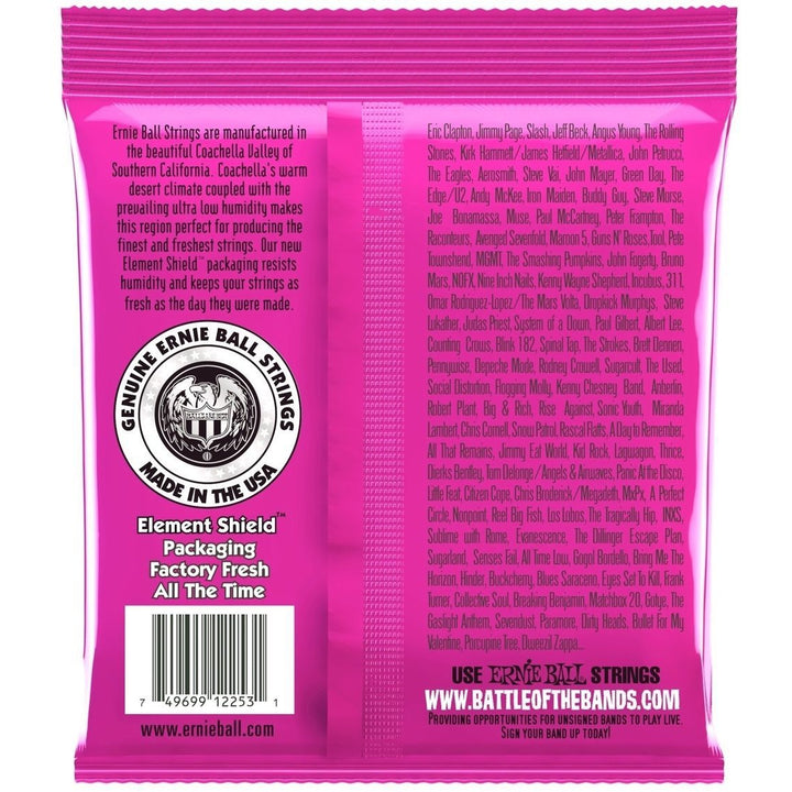 Ernie Ball Super Slinky Classic Rock n Roll Pure Nickel Wrap Electric Guitar Strings (9-42 Gauge)