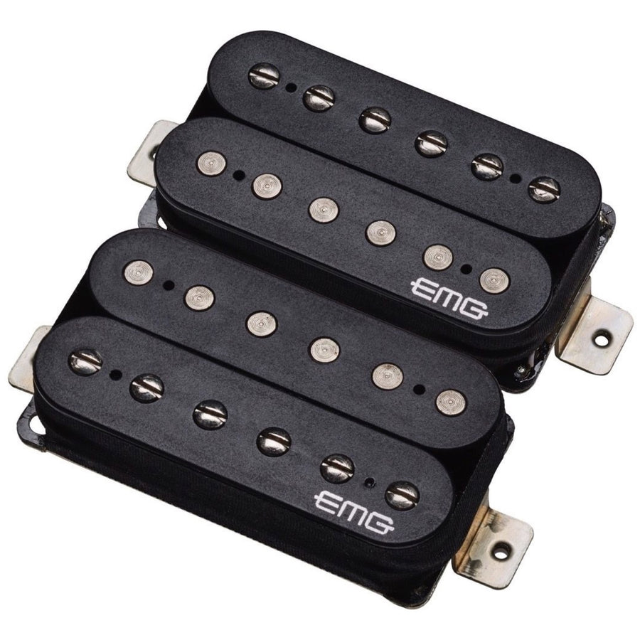 EMG Retro Active Super 77 Electric Guitar Pickup Set, Black