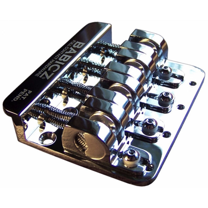 Babicz Full Contact 4-String Bass Bridge, Chrome