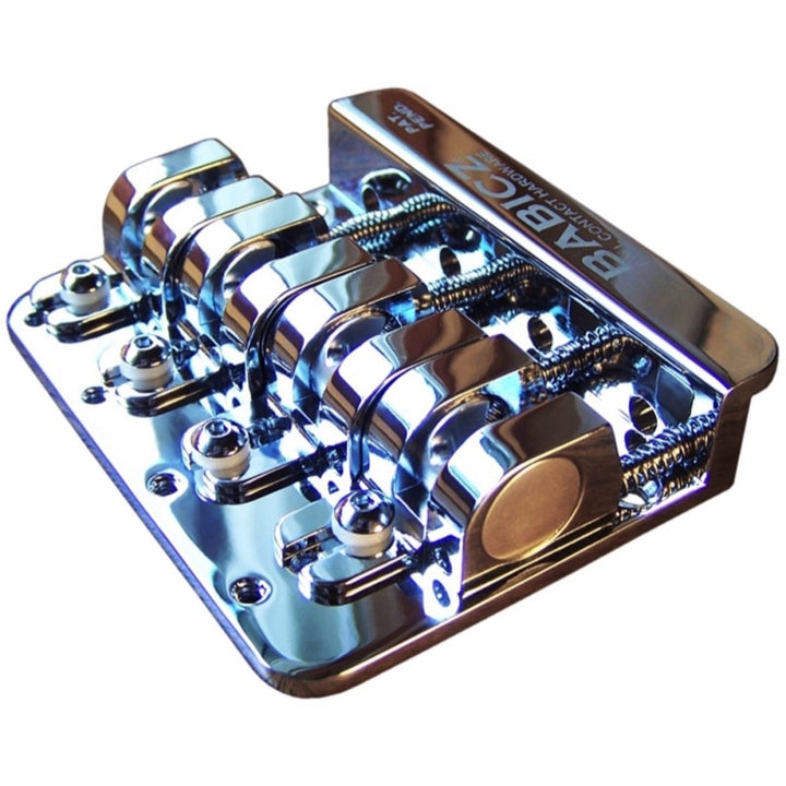 Babicz Full Contact 4-String Bass Bridge, Chrome