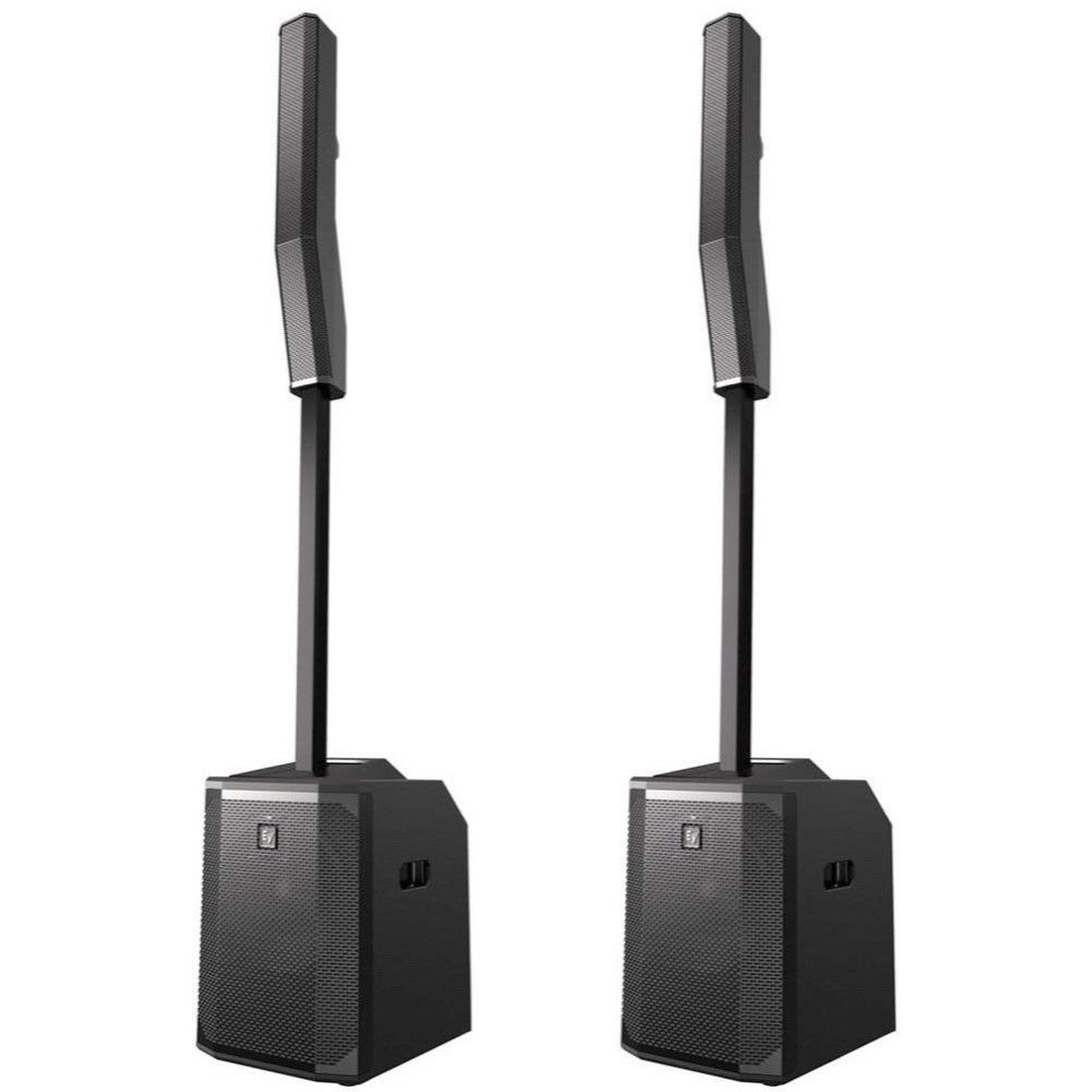 Electro-Voice EVOLVE 50 Powered Column PA System, Black, Pair