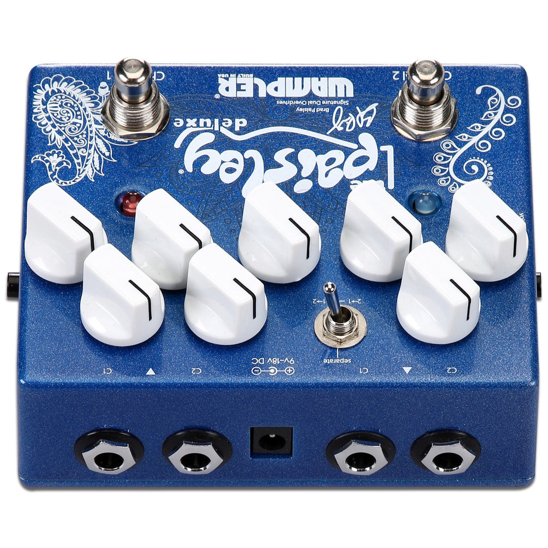 Wampler Paisley Drive Deluxe Dual Overdrive Pedal