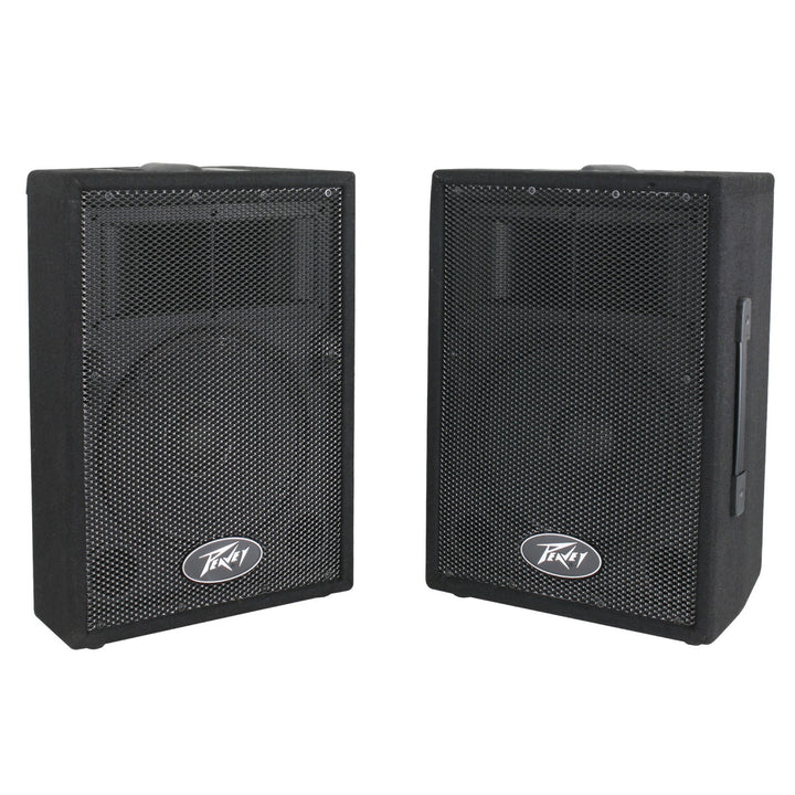 Peavey PVi 10 Passive, Unpowered PA Speakers (100 Watts, 1x10 Inch), Pair