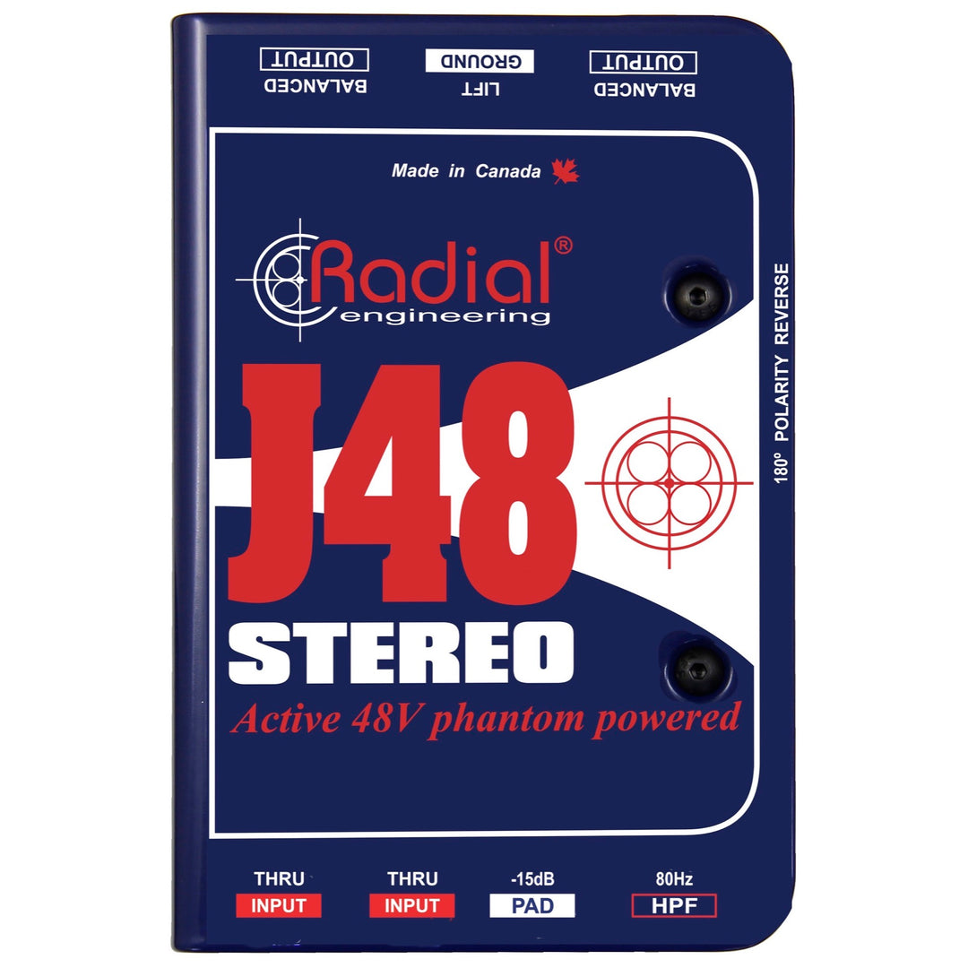 Radial J48 Stereo Active Direct Box