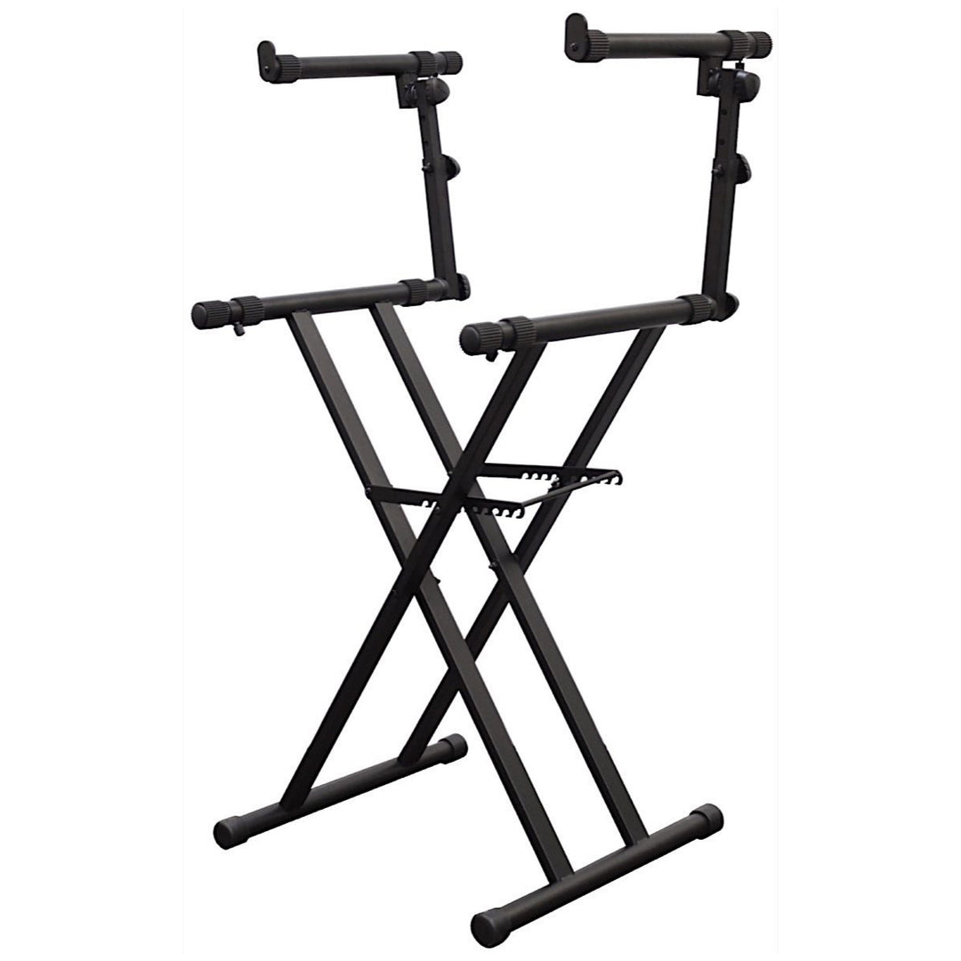 Odyssey X-Stand Two Dual-Tier Heavy-Duty Folding Stand