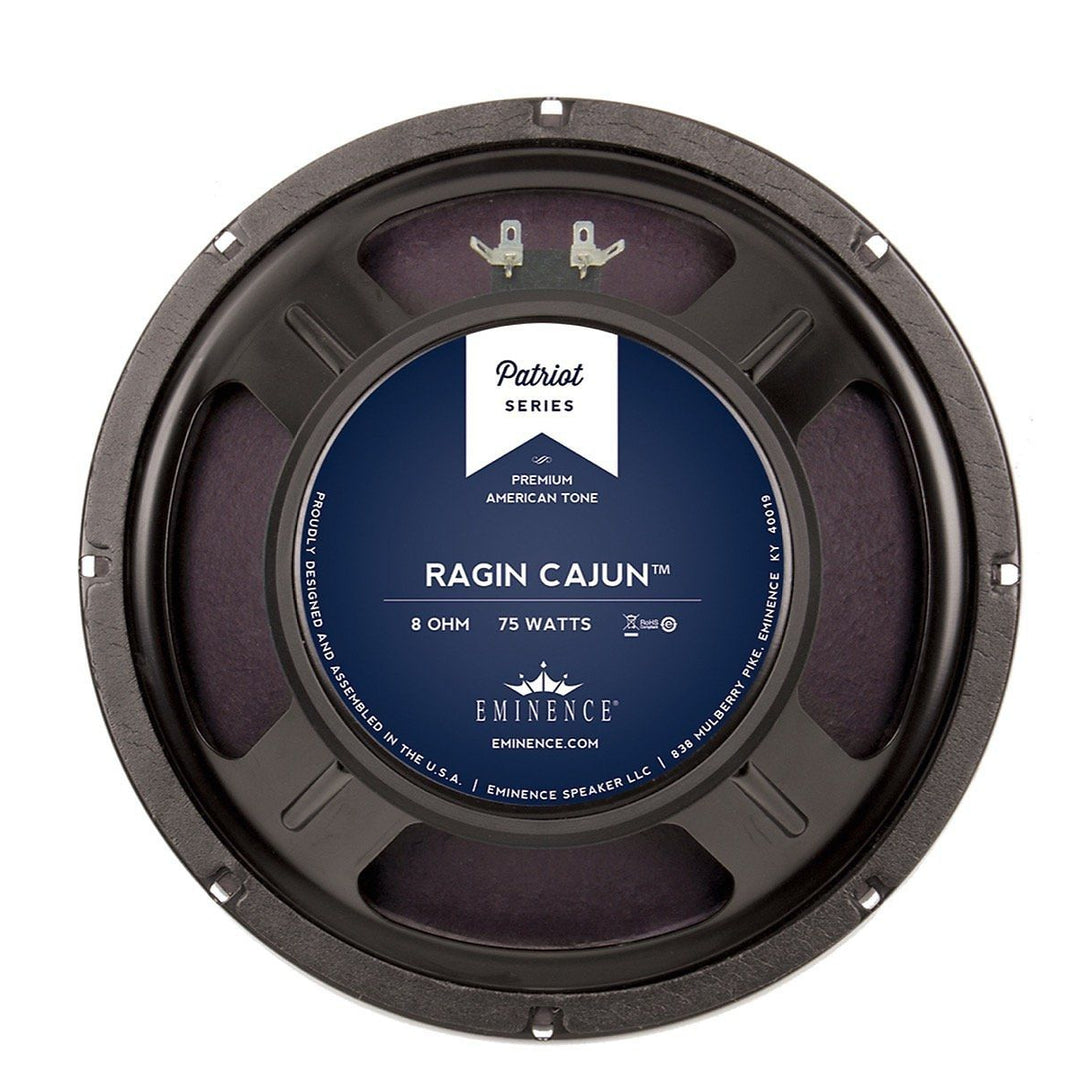 Eminence Ragin' Cajun Patriot Guitar Speaker (75 Watts, 10 Inch), 8 Ohms