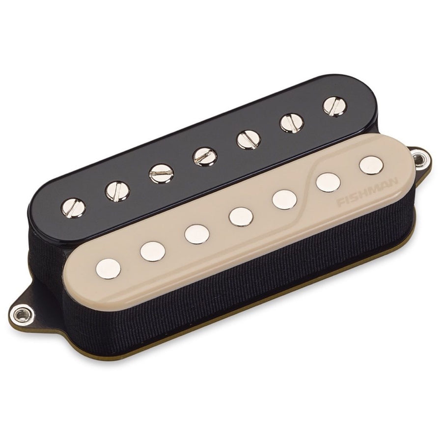 Fishman Open Core Fluence Classic Humbucker 7-String Pickup, Zebra, Neck, Reverse Wound