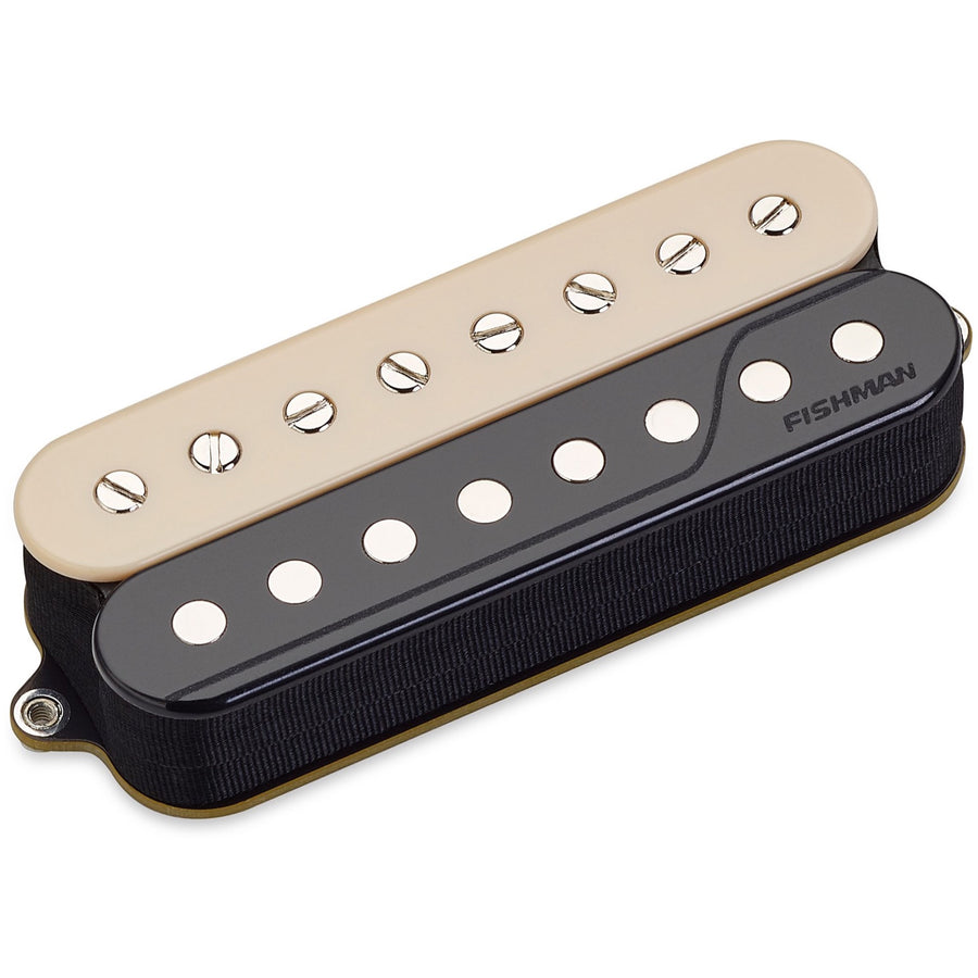 Fishman Open Core Fluence Classic Humbucker 8-String Pickup, Zebra, Neck