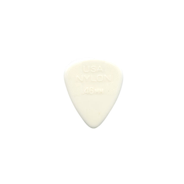 Dunlop Nylon Standard Picks (12-Pack), Cream, .46mm