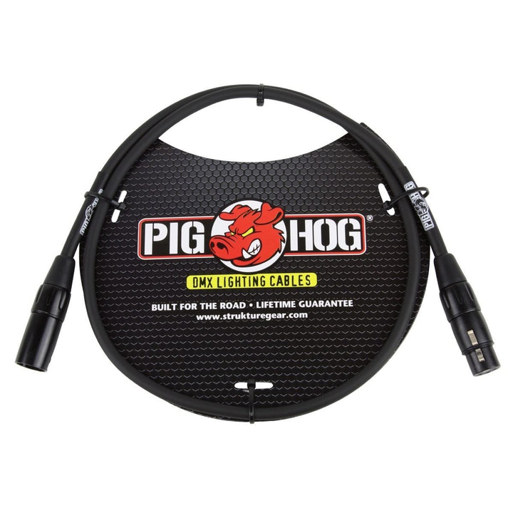 Pig Hog 3-Pin DMX Lighting Cable, 50 Foot