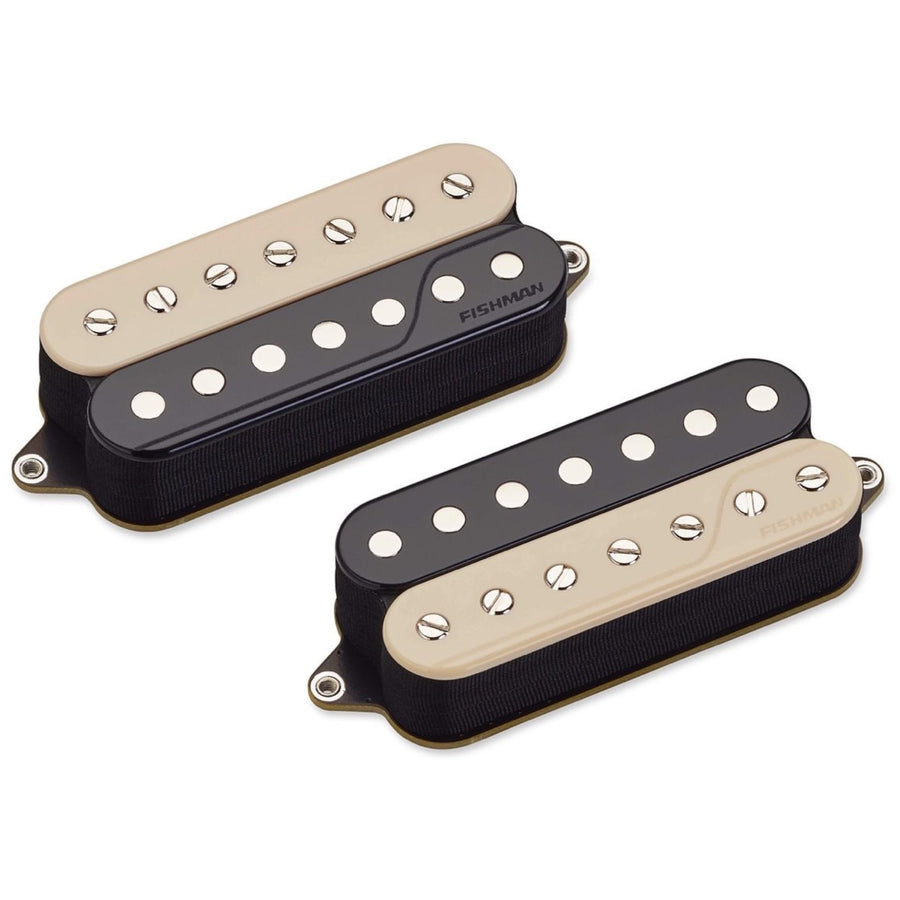 Fishman Open Core Fluence Classic Humbucker 7-String Pickup, Zebra, Set