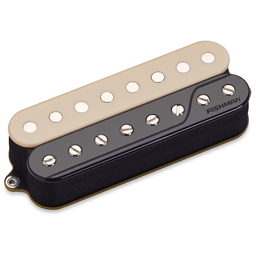 Fishman Open Core Fluence Classic Humbucker 8-String Pickup, Zebra, Bridge