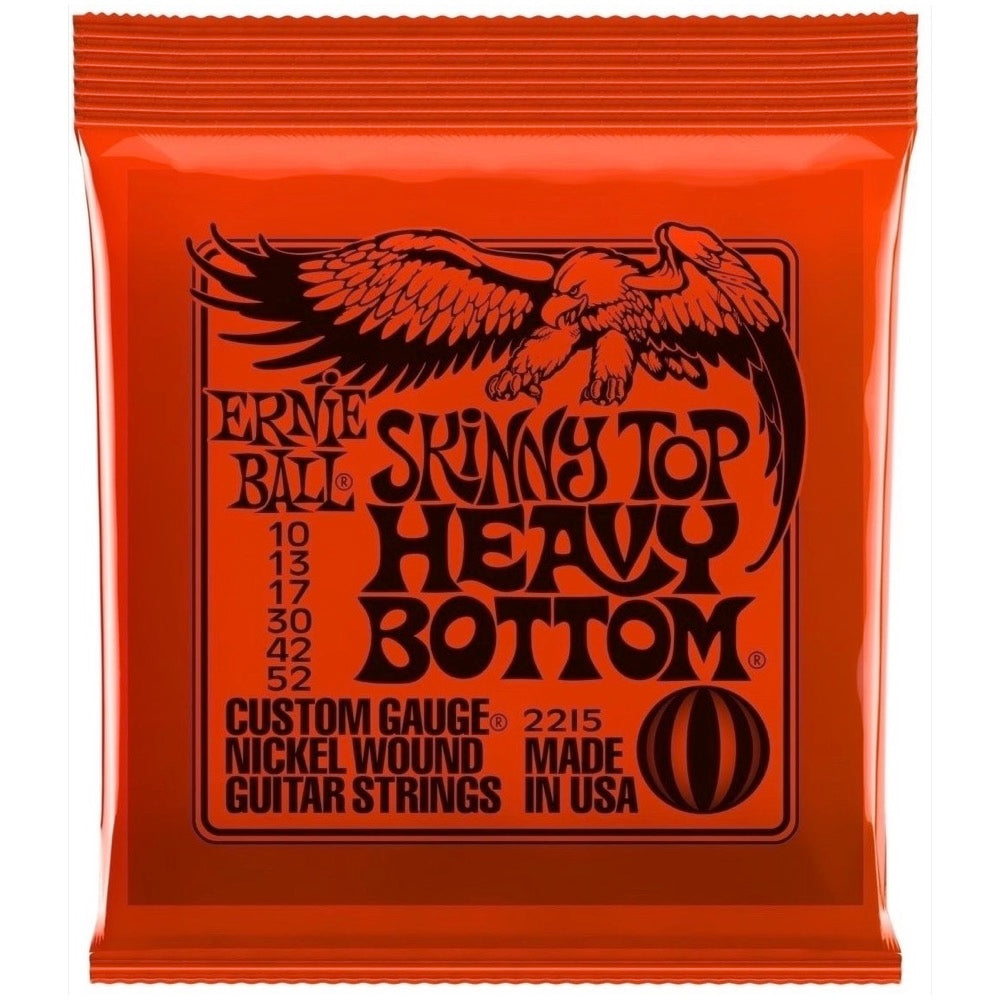 Ernie Ball Skinny Top Heavy Bottom Slinky Nickel Wound Electric Guitar Strings, 3215, 3-Pack, 19268