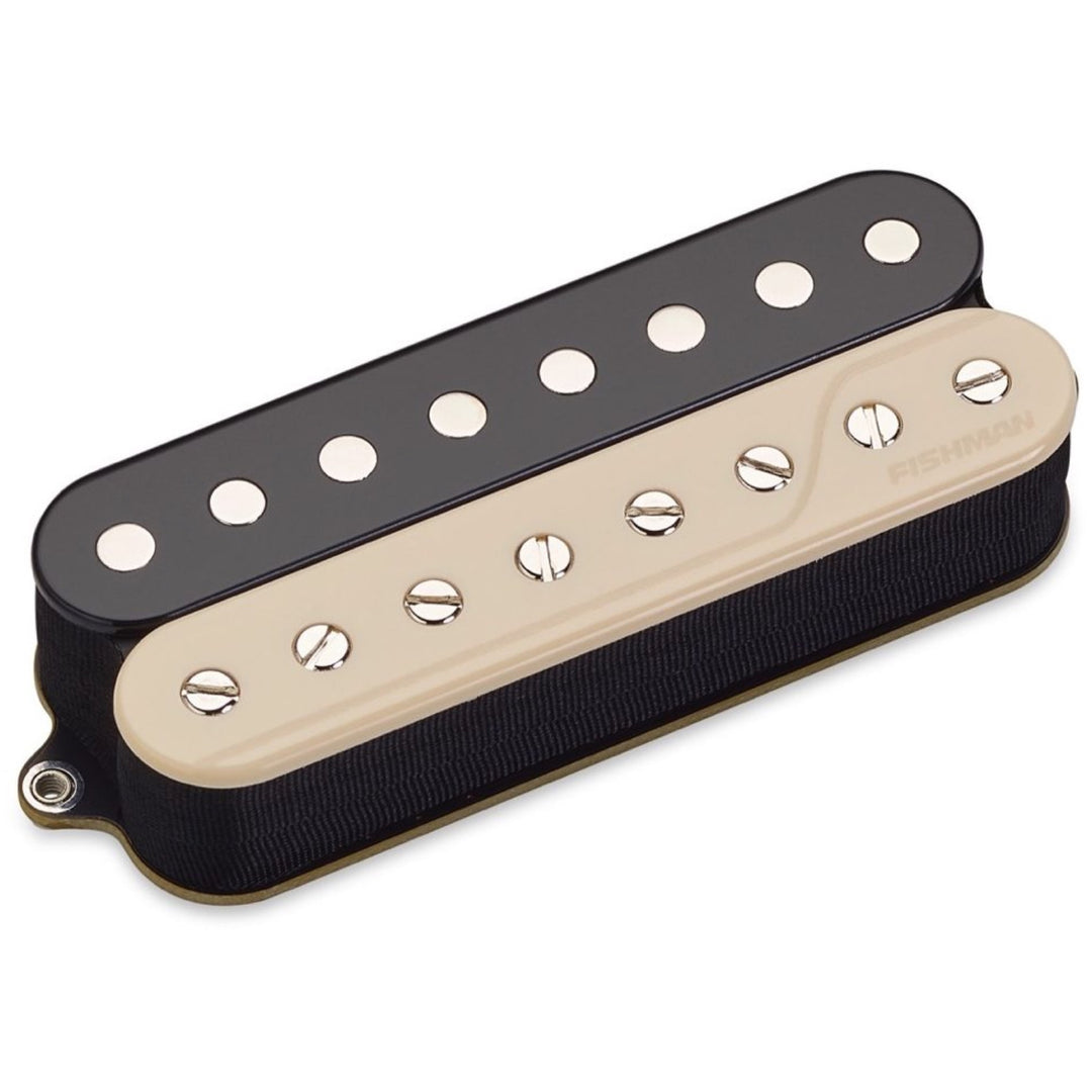 Fishman Open Core Fluence Classic Humbucker 8-String Pickup, Zebra, Bridge