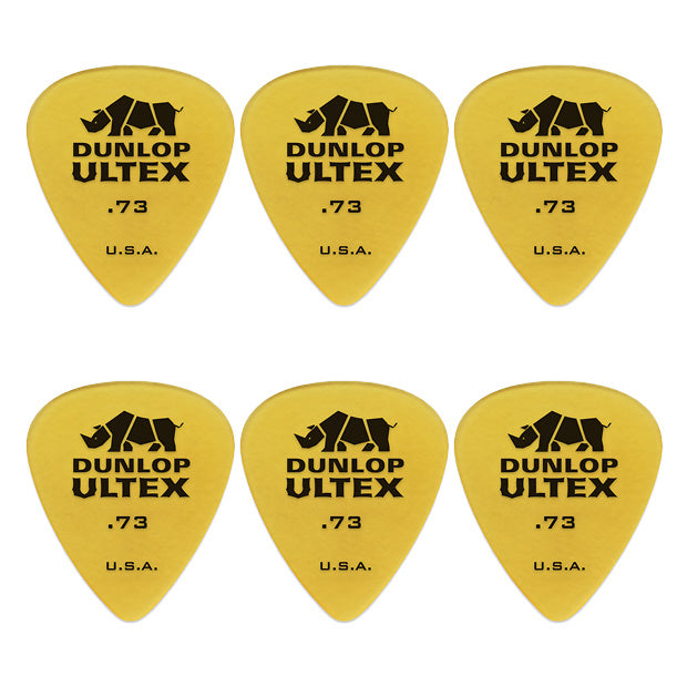 Dunlop Ultex Standard Picks, 6-Pack, .73mm