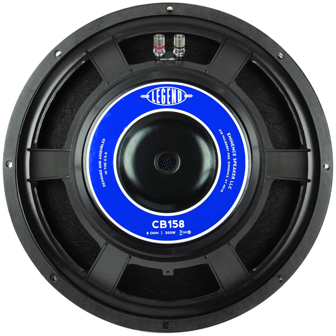 Eminence Legend CB15 Bass Speaker (300 Watts, 15 Inch), 8 Ohms