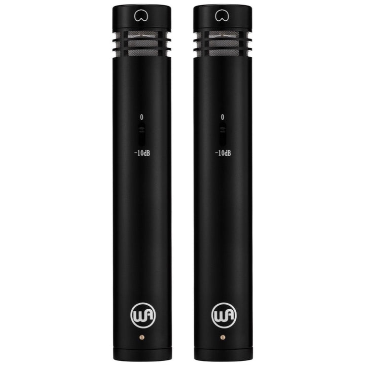 Warm Audio WA-84 Small-Diaphragm Condenser Microphone, Black, Stereo Pair