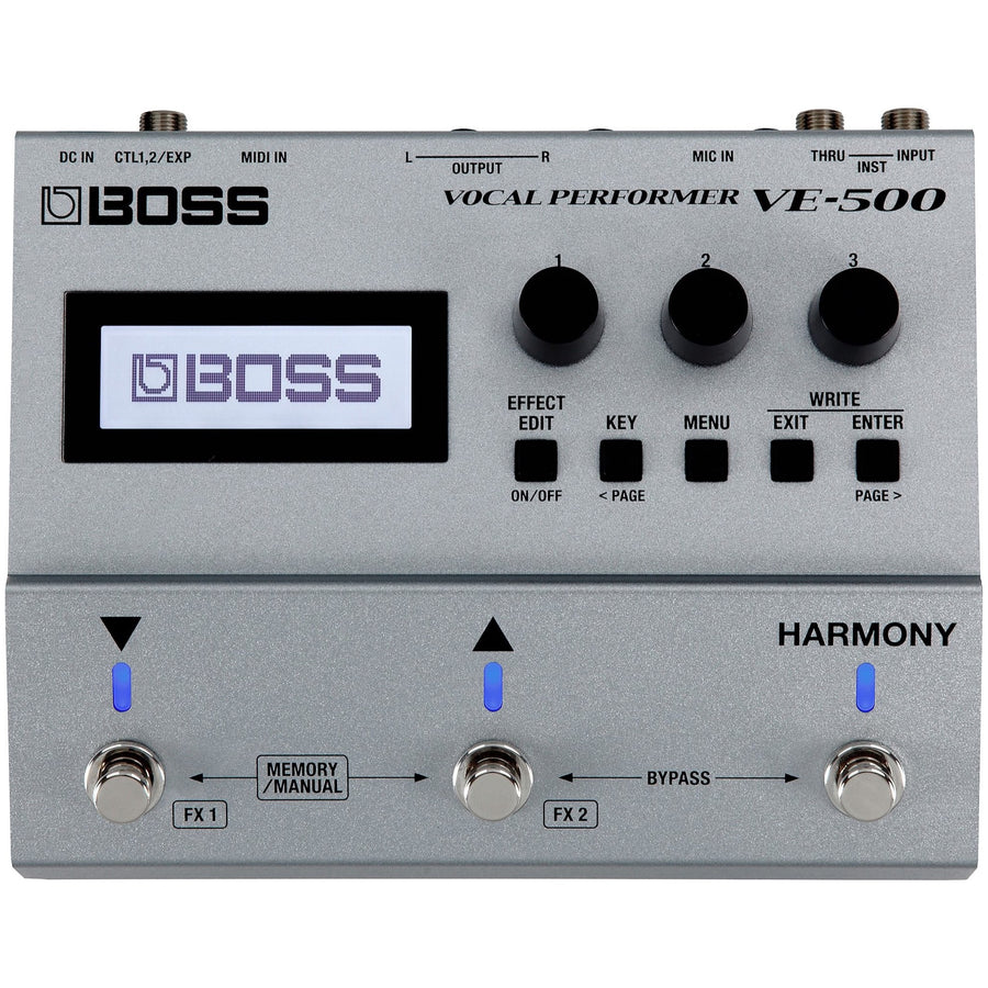 Boss VE-500 Vocal Performer Pedal