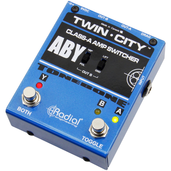 Radial Twin City Bones ABY Switcher Pedal