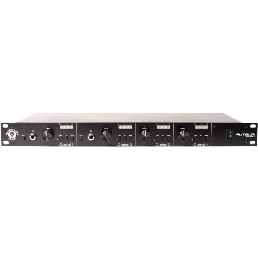 Black Lion Audio Auteur Quad Microphone Preamplifier, 4-Channel