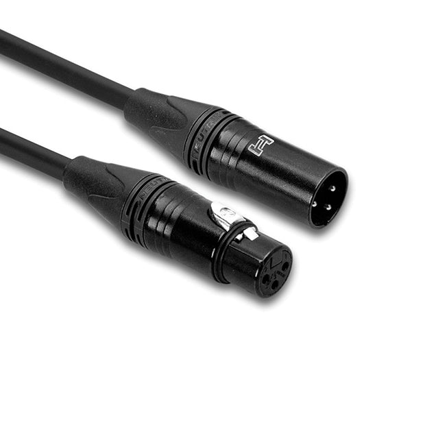 Hosa Edge Microphone Cable, XLR-3F to XLR-3M, CMK-050AU, 50 Foot