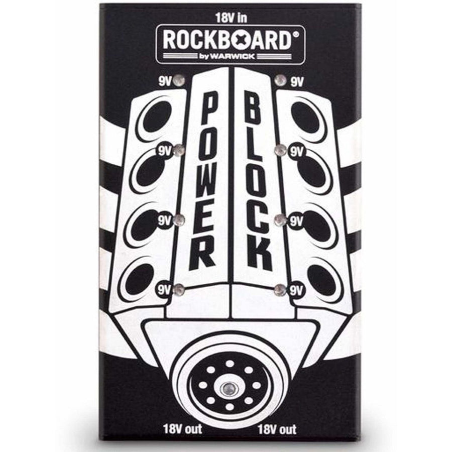 RockBoard Power Block 10 Output Pedal Power Supply